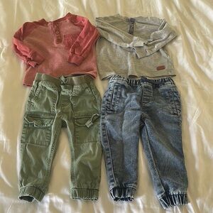 7 For All Mankind Los Angeles Bundle 2 tops, 2 bottoms